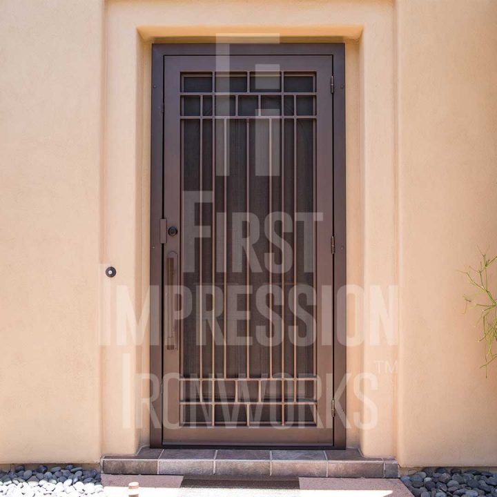 Iron Security Doors In As Little As 7 Days | First Impression Ironworks