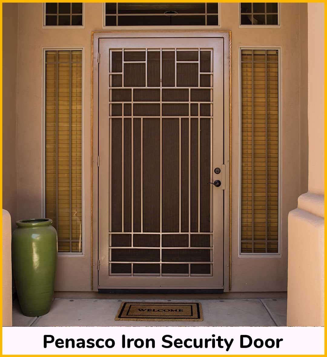 Iron Security Screen Doors In 7 Days Offer Available For Certain   Penasco Iron Security Door 